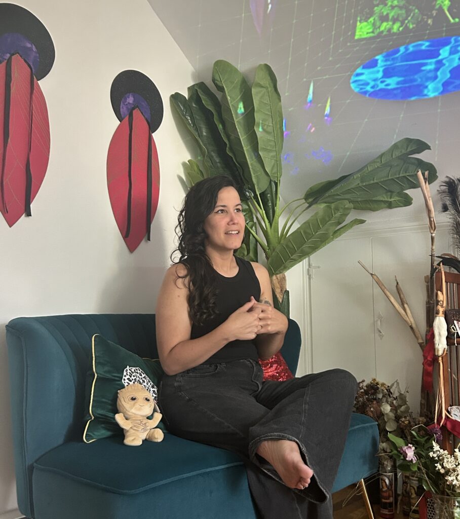 In studio with Shey ‘Ri Acu’ Rivera Ríos