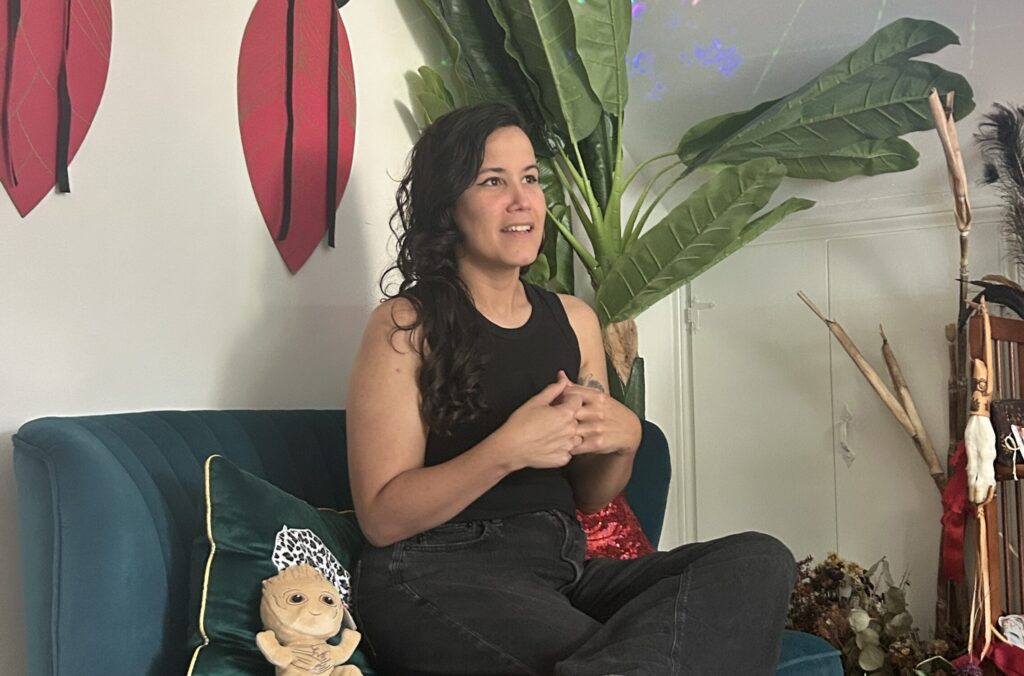 In studio with Shey ‘Ri Acu’ Rivera Ríos
